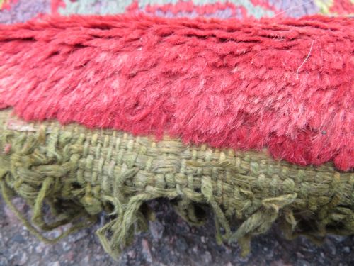 LARGE DECORATIVE ANTIQUE USHAK CARPET 453CM X 380CM - ADDITIONAL PHOTO 23