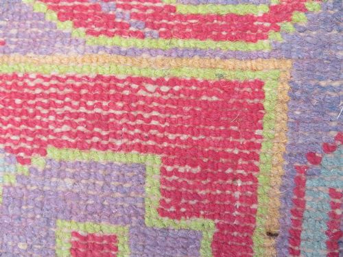 LARGE DECORATIVE ANTIQUE USHAK CARPET 453CM X 380CM - ADDITIONAL PHOTO 30