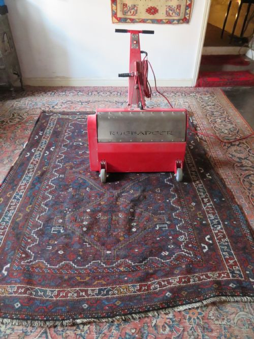 ANTIQUE KHAMSEH TRIBAL RUG 214CM X 167CM - ADDITIONAL PHOTO 20