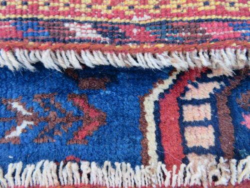 COLLECTORS EARLY ANTIQUE AFSHAR TRIBAL RUG 145CM X 120CM - ADDITIONAL PHOTO 14