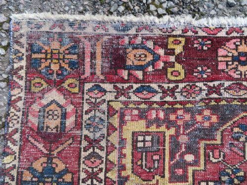 ANTIQUE SHABBY CHIC MALAYER RUG 202CM X 133CM - ADDITIONAL PHOTO 7
