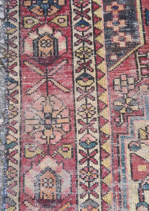 ANTIQUE SHABBY CHIC MALAYER RUG 202CM X 133CM - ADDITIONAL PHOTO 8