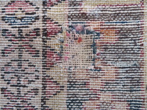 ANTIQUE SHABBY CHIC MALAYER RUG 202CM X 133CM - ADDITIONAL PHOTO 14