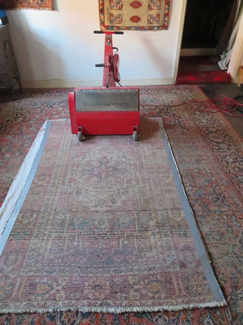 ANTIQUE SHABBY CHIC MALAYER RUG 202CM X 133CM - ADDITIONAL PHOTO 15