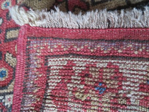 ANTIQUE TURKISH MILAS MELAS PRAYER RUGCIRCA 1860 162CM X 120CM - ADDITIONAL PHOTO 16