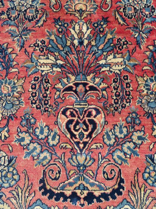 ANTIQUE KASHAN RUG 211CM X 136CM - ADDITIONAL PHOTO 2