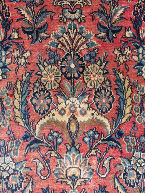 ANTIQUE KASHAN RUG 211CM X 136CM - ADDITIONAL PHOTO 3
