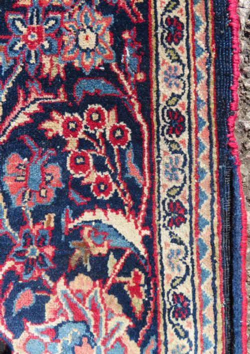 ANTIQUE KASHAN RUG 211CM X 136CM - ADDITIONAL PHOTO 10