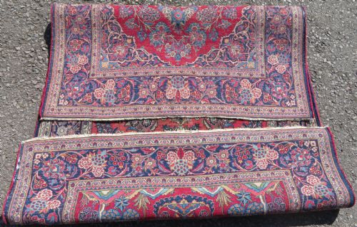 ANTIQUE KASHAN RUG 211CM X 136CM - ADDITIONAL PHOTO 11