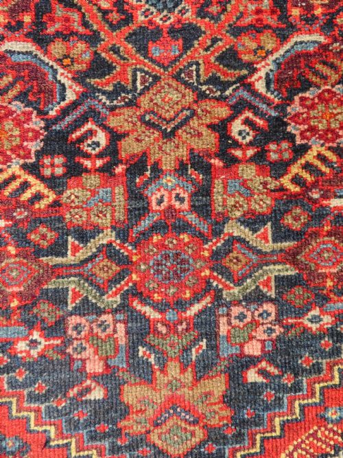 FINE ANTIQUE MALAYER RUG 204CM X 130CM - ADDITIONAL PHOTO 2