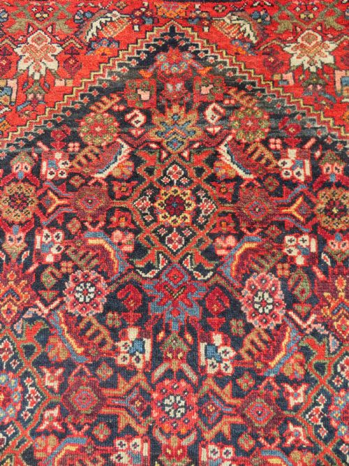 FINE ANTIQUE MALAYER RUG 204CM X 130CM - ADDITIONAL PHOTO 3