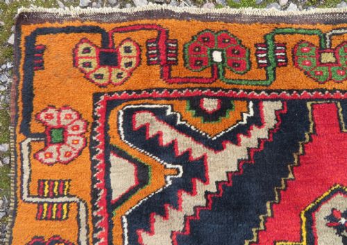 OLD TURKISH YAHYALI VILLAGE RUG 148CM X 90CM - ADDITIONAL PHOTO 5