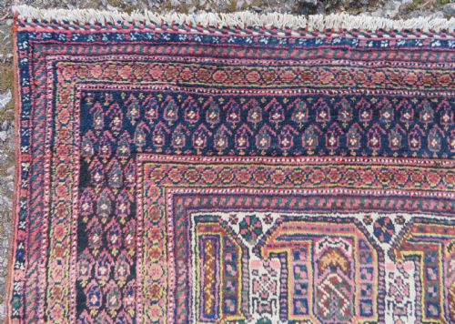 ANTIQUE AFSHAR RUG 196CM X 136CM - ADDITIONAL PHOTO 8