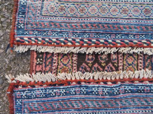 ANTIQUE AFSHAR RUG 196CM X 136CM - ADDITIONAL PHOTO 14