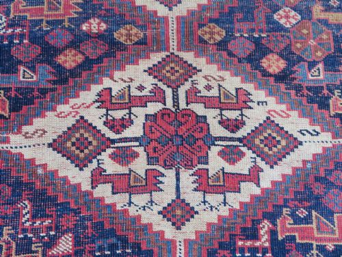 ANTIQUE KHAMSEH RUG ARAB TRIBES 265CM X 154CM - ADDITIONAL PHOTO 16