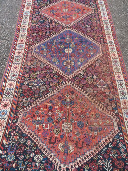 ANTIQUE LURI TRIBAL CARPET 316CM X 160CM - ADDITIONAL PHOTO 1
