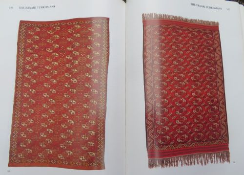RARE ANTIQUE ERSARI TURKMEN KAPUNUK TENT DOOR RUG 150CM X 107CM - ADDITIONAL PHOTO 17