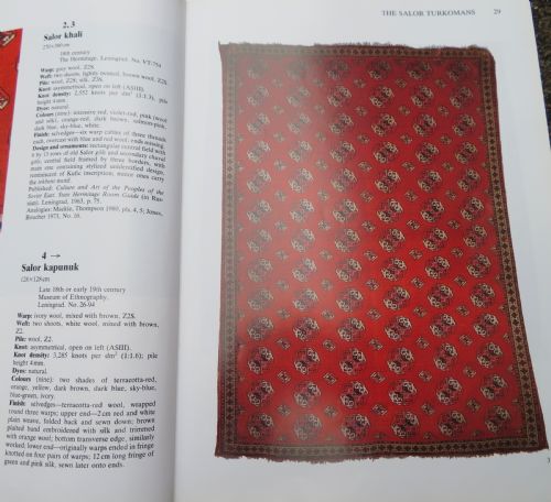 RARE ANTIQUE ERSARI TURKMEN KAPUNUK TENT DOOR RUG 150CM X 107CM - ADDITIONAL PHOTO 19