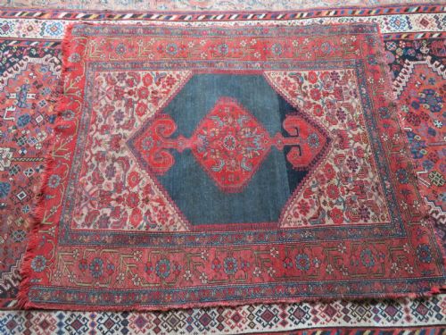 ANTIQUE KURDISH BIJAR RUG 150CM X 125CM - ADDITIONAL PHOTO 15
