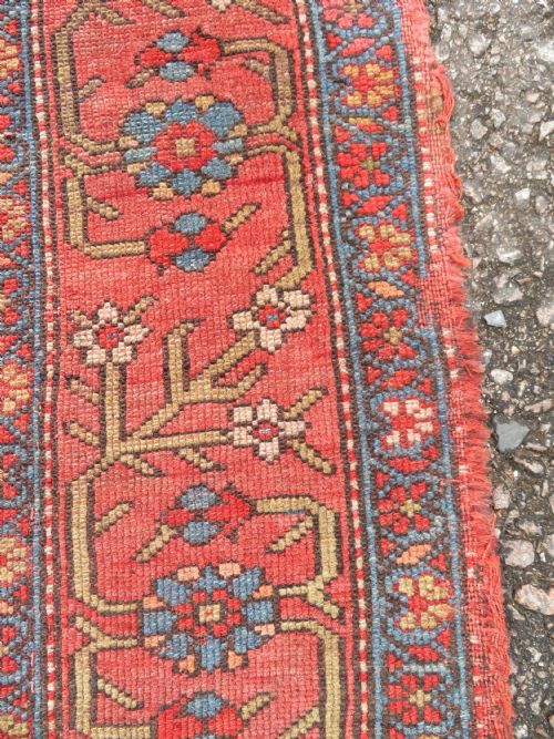 ANTIQUE KURDISH BIJAR RUG 150CM X 125CM - ADDITIONAL PHOTO 9