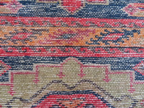 DISTRESSED ANTIQUE NORTH WEST PERSIAN LONG RUG 197CM X 104CM - ADDITIONAL PHOTO 17