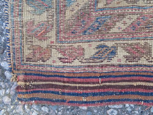 DISTRESSED ANTIQUE AFSHAR TRIBAL RUG 176CM X 123CM - ADDITIONAL PHOTO 14