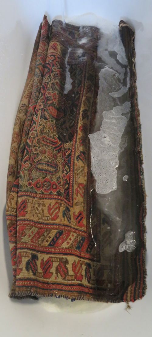 DISTRESSED ANTIQUE AFSHAR TRIBAL RUG 176CM X 123CM - ADDITIONAL PHOTO 18