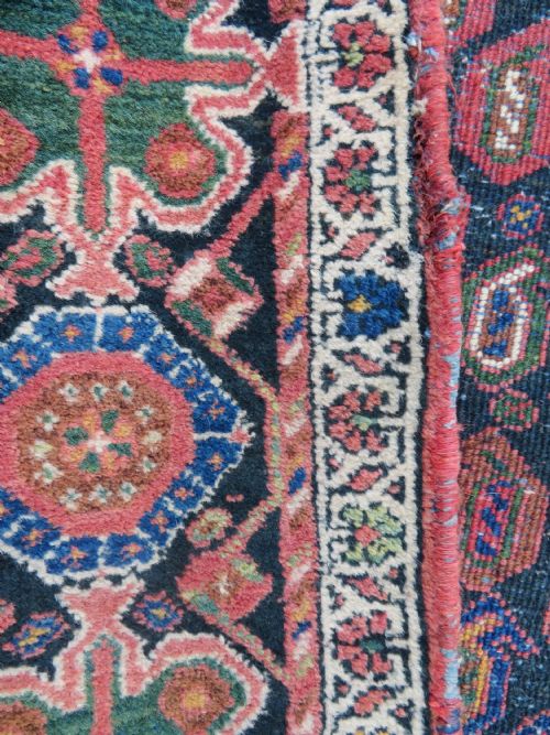 ANTIQUE BAKHTIARI TRIBAL RUG 190CM X 155CM - ADDITIONAL PHOTO 7