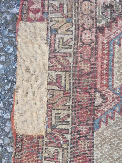 DISTRESSED ANTIQUE SARAB TRIBAL RUG 194CM X 132CM - ADDITIONAL PHOTO 15