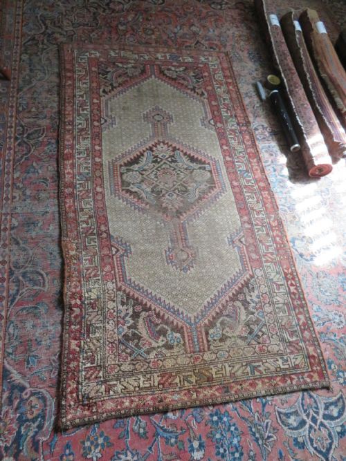 DISTRESSED ANTIQUE SARAB TRIBAL RUG 194CM X 132CM - ADDITIONAL PHOTO 18