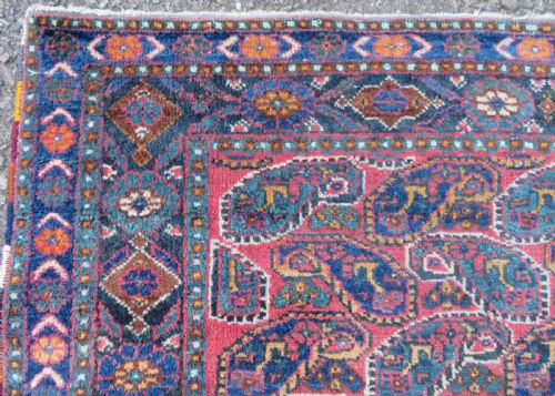 ANTIQUE AFSHAR TRIBAL RUG 160CM X 117CM - ADDITIONAL PHOTO 4