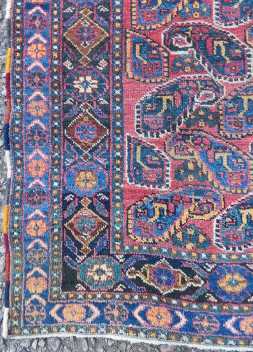 ANTIQUE AFSHAR TRIBAL RUG 160CM X 117CM - ADDITIONAL PHOTO 7