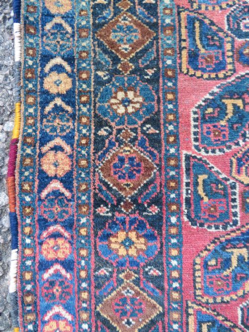 ANTIQUE AFSHAR TRIBAL RUG 160CM X 117CM - ADDITIONAL PHOTO 9