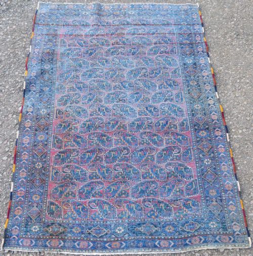 ANTIQUE AFSHAR TRIBAL RUG 160CM X 117CM - ADDITIONAL PHOTO 10