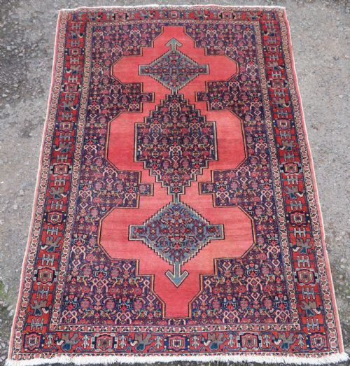 Antique Senneh Rug. West Persia. 154cm X 107cm.
