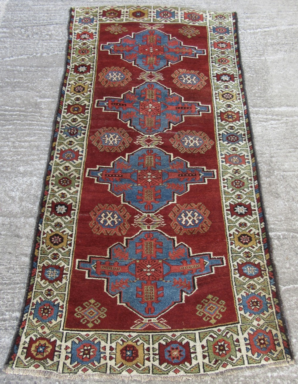 ANTIQUE EAST ANATOLIAN TURKISH YURUK KURDISH LONG RUG.