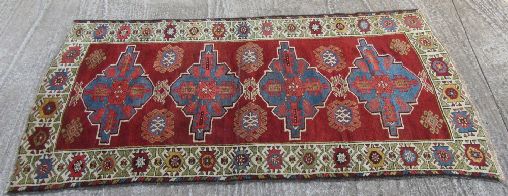 ANTIQUE EAST ANATOLIAN TURKISH YURUK KURDISH LONG RUG. View IV
