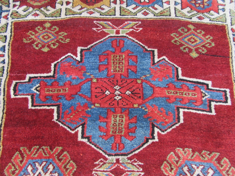 ANTIQUE EAST ANATOLIAN TURKISH YURUK KURDISH LONG RUG. View XI