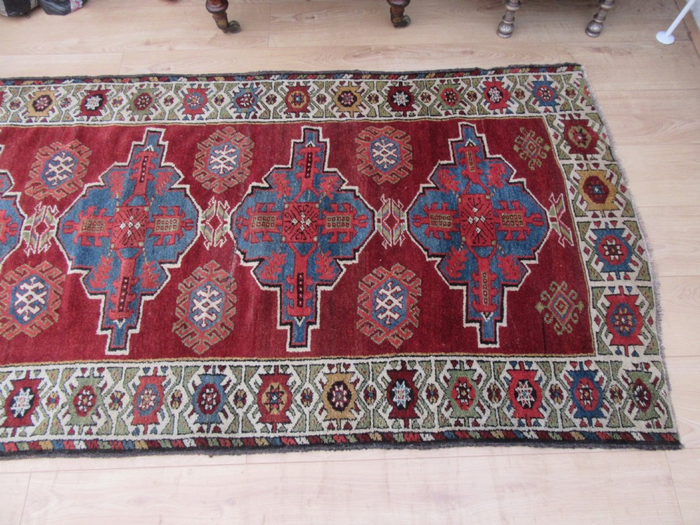 ANTIQUE EAST ANATOLIAN TURKISH YURUK KURDISH LONG RUG. View XXVIII