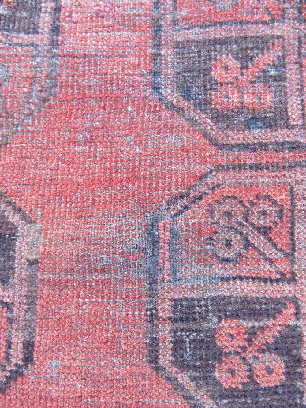 ANTIQUE ERSARI AFGHAN HALL RUNNER LONG RUG. 2ND HALF 19TH CENTURY. LOVELY SOFT COLOUR. View XXI