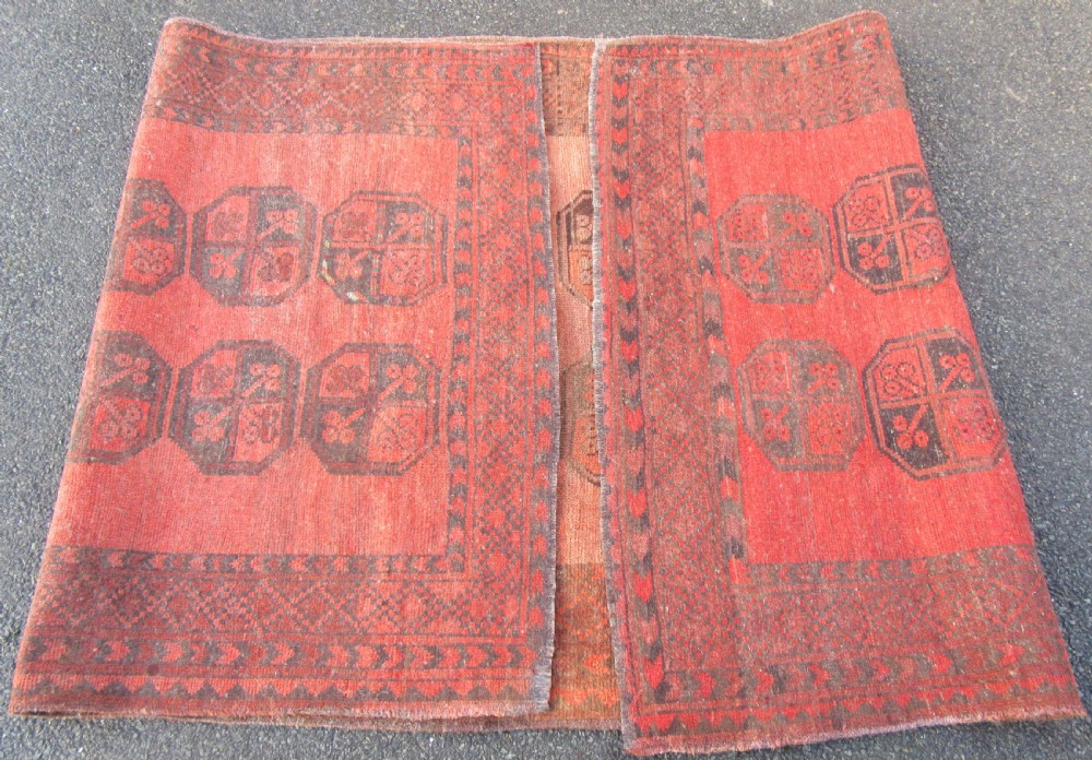 ANTIQUE ERSARI AFGHAN HALL RUNNER LONG RUG. 2ND HALF 19TH CENTURY. LOVELY SOFT COLOUR. View XXIV