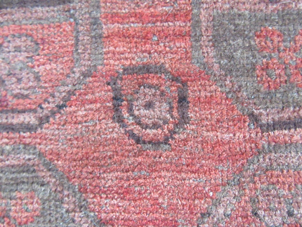 ANTIQUE ERSARI AFGHAN HALL RUNNER LONG RUG. 2ND HALF 19TH CENTURY. LOVELY SOFT COLOUR. View XXIX