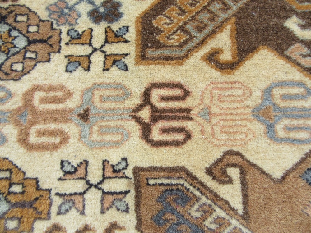 ANTIQUE CAUCASIAN ARMENIAN ERIVAN RUG. WARM SOFT COLOURS. View XVIII