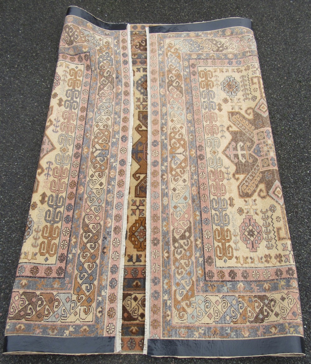 ANTIQUE CAUCASIAN ARMENIAN ERIVAN RUG. WARM SOFT COLOURS. View XX