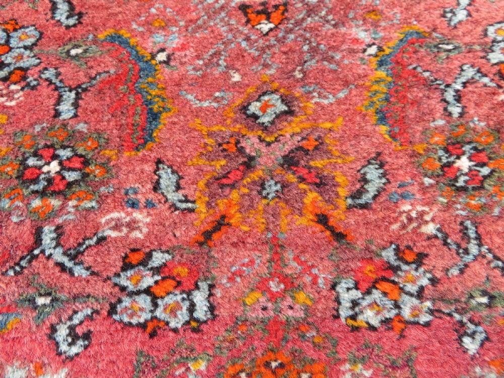 ANTIQUE KURDISH RUNNER LONG RUG. VERY UNUSUAL OVERALL LOOK & COLOURS. View XXI