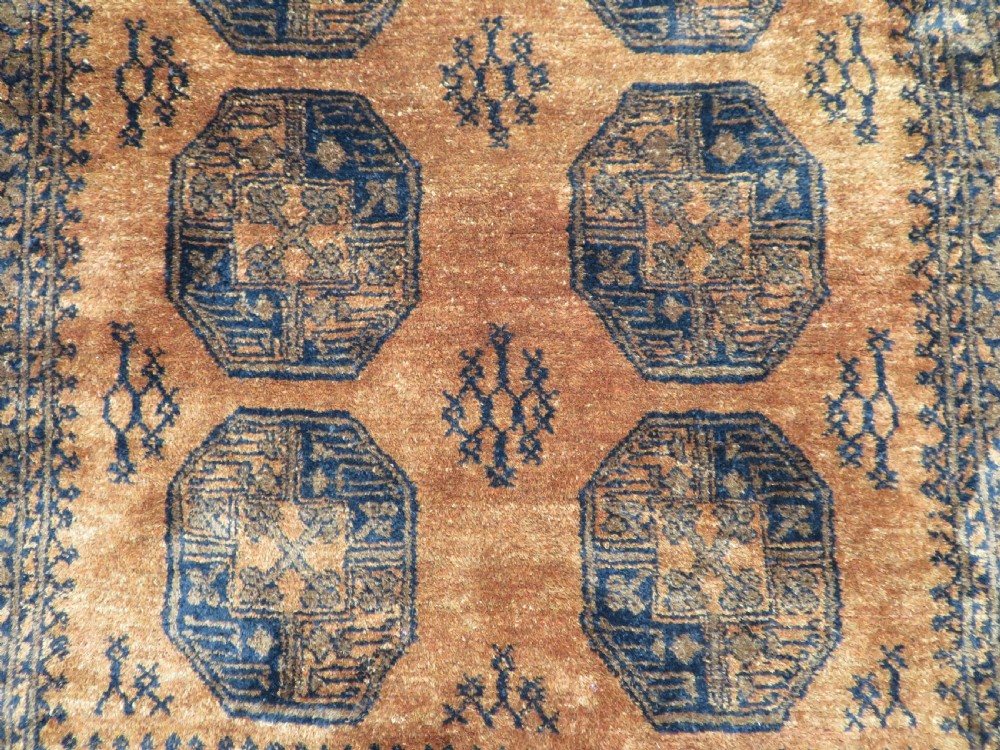 OLD GOLD AFGHAN ERSARI VILLAGE RUG. GOLDEN AFGHAN RUG. View XVI