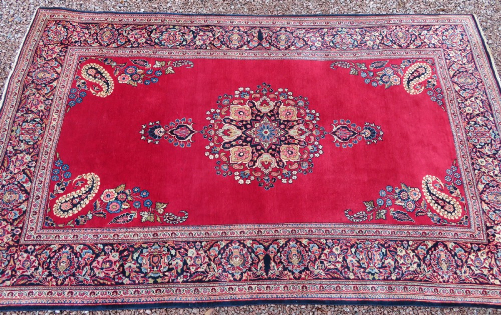 ELEGANT & REFINED ANTIQUE KASHAN RUG. CIRCA 1910S View III