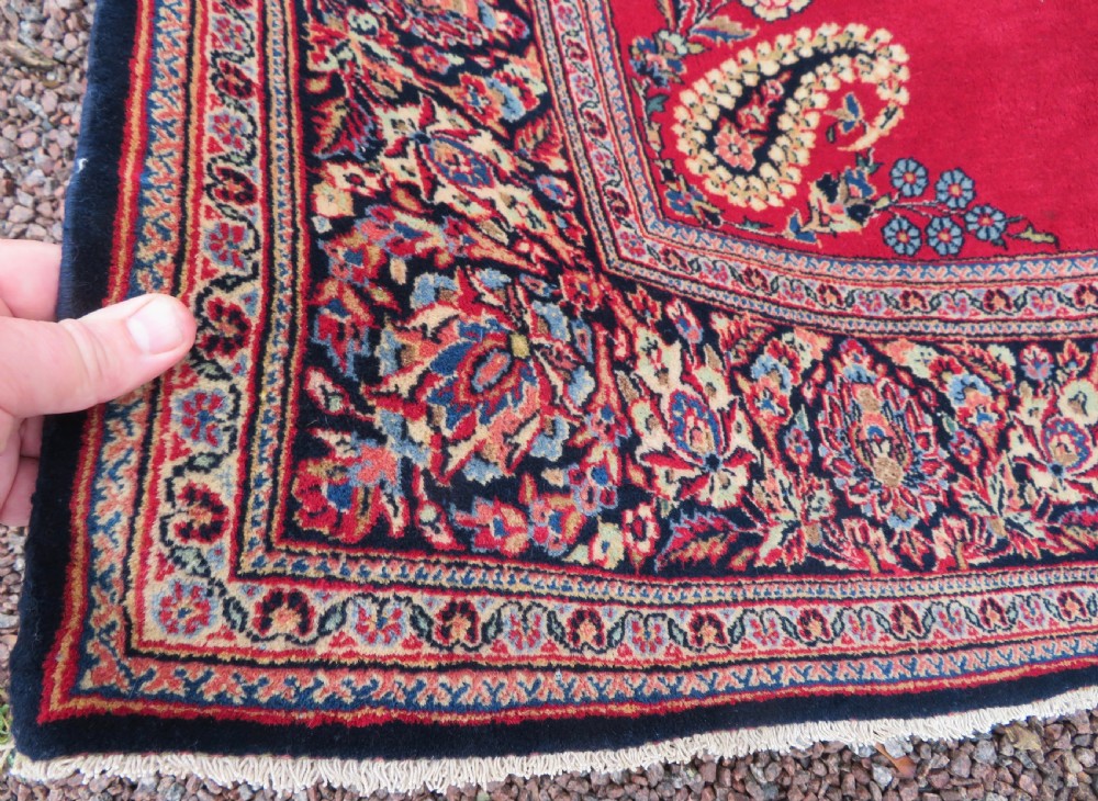 ELEGANT & REFINED ANTIQUE KASHAN RUG. CIRCA 1910S View VIII