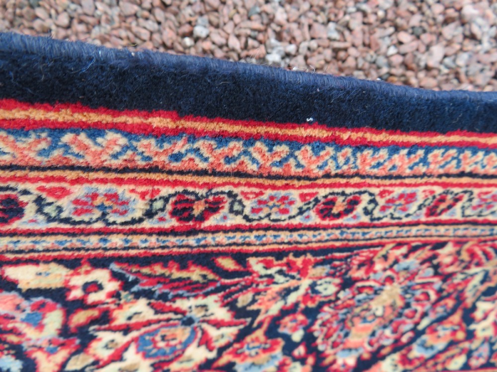 ELEGANT & REFINED ANTIQUE KASHAN RUG. CIRCA 1910S View X