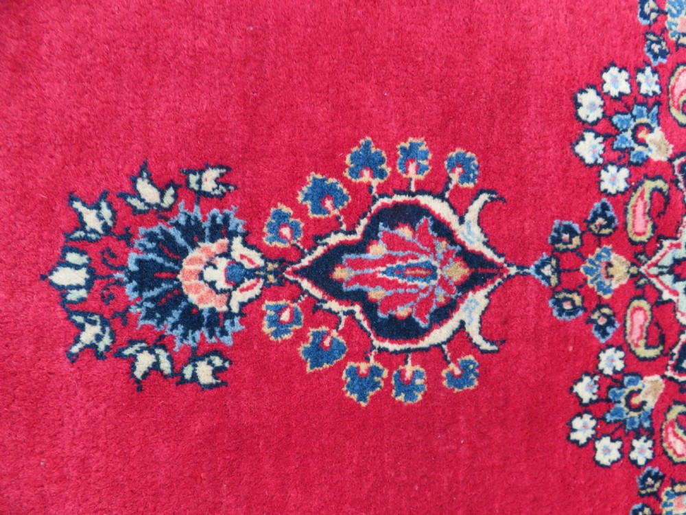 ELEGANT & REFINED ANTIQUE KASHAN RUG. CIRCA 1910S View XI